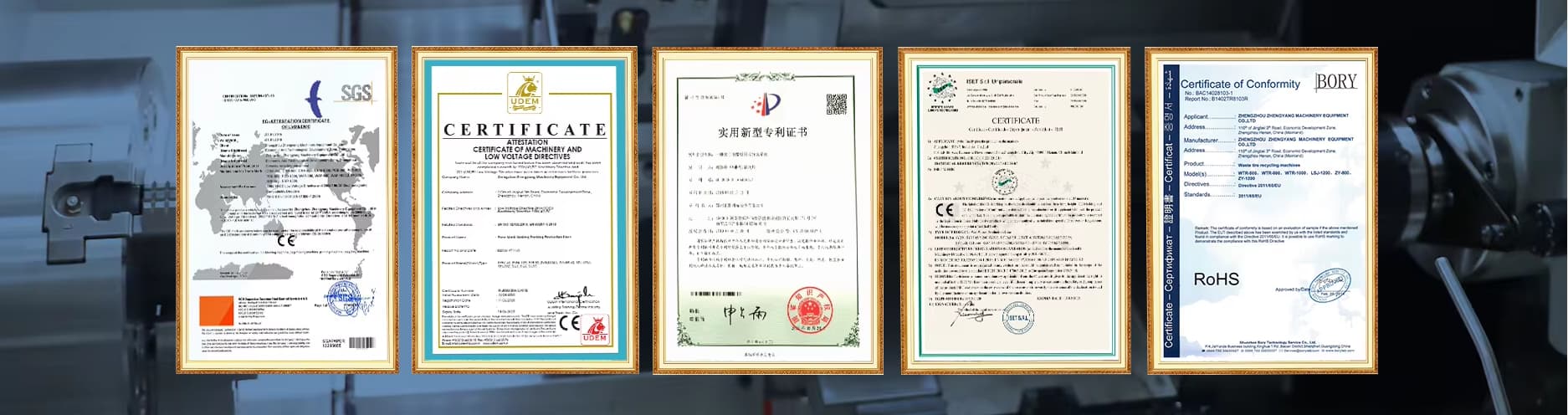 HONEST  Patents & CE Certification