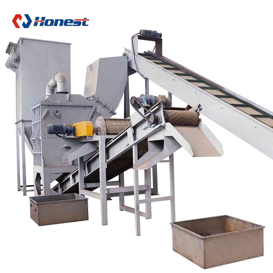 WASTE MOTOR RECYCLING LINE