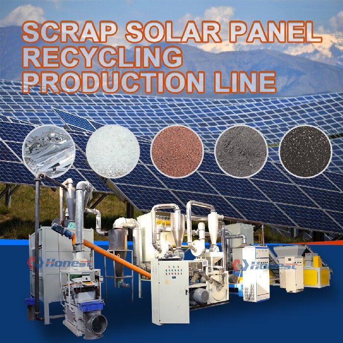 solar panel recycling equipment