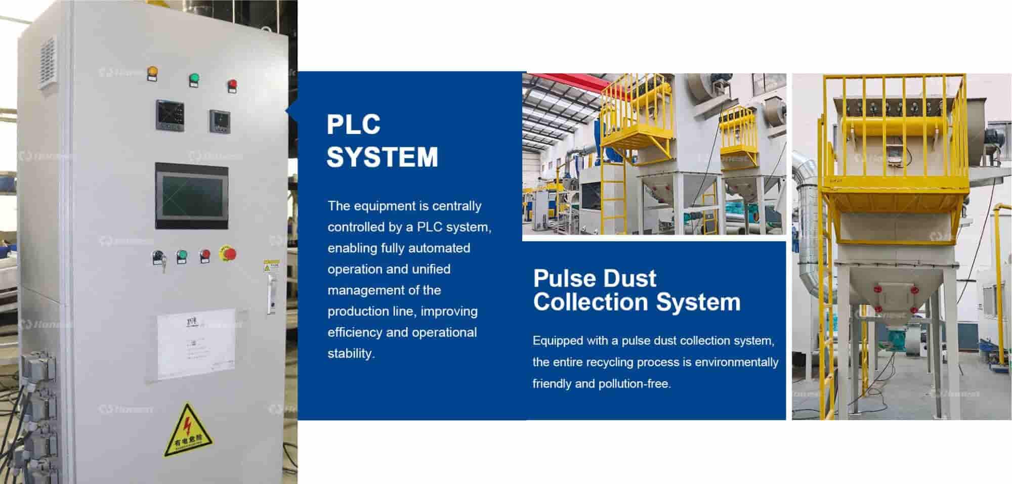 Cable Wire Recycling Line Structure Details