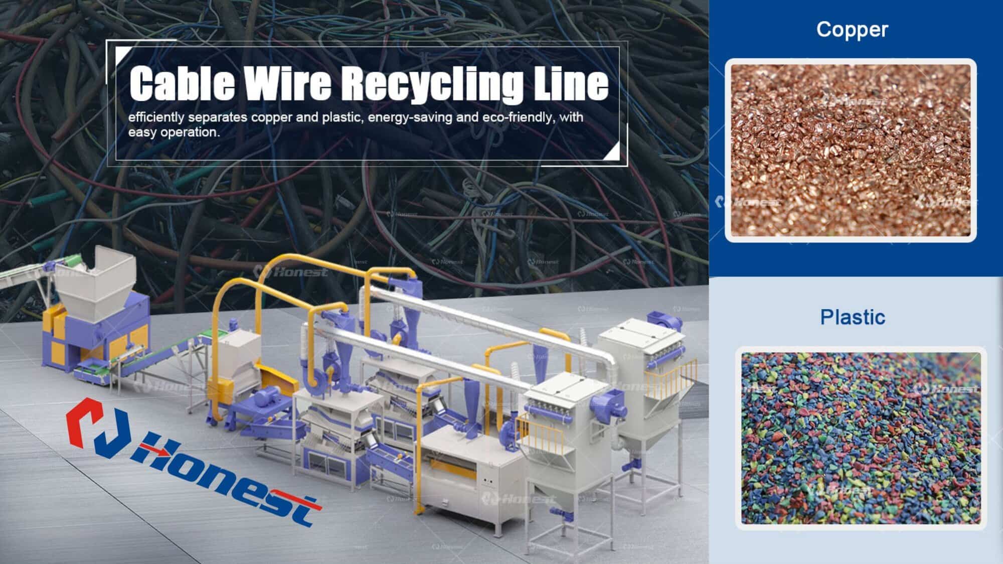 New Negative Pressure Technology for Cable Wire Recycling Equipment
