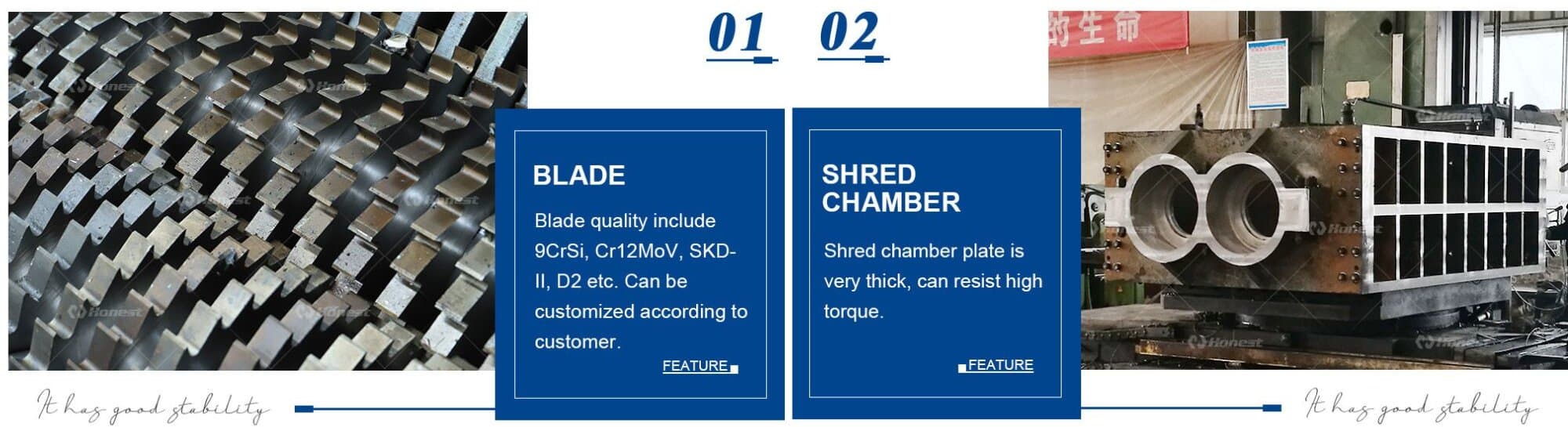 Double Shaft Shredder Machine Working Principle