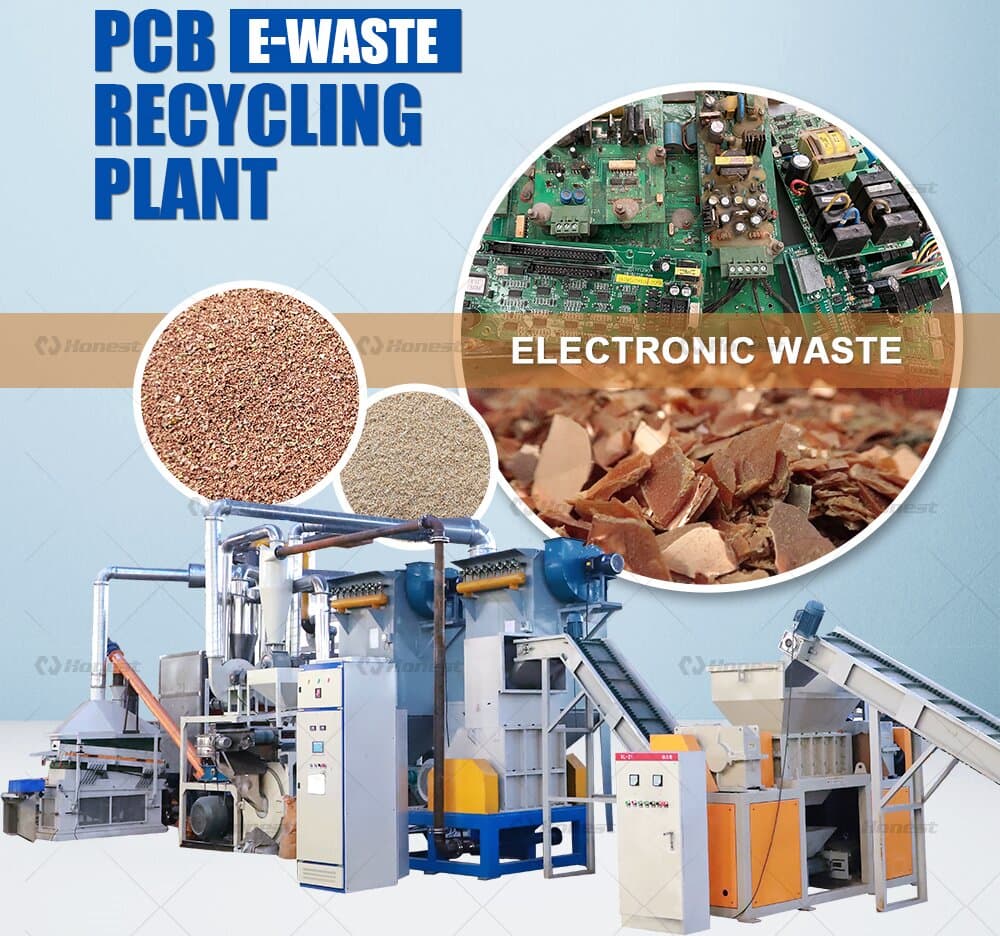 Electronic Waste Recycling Plant