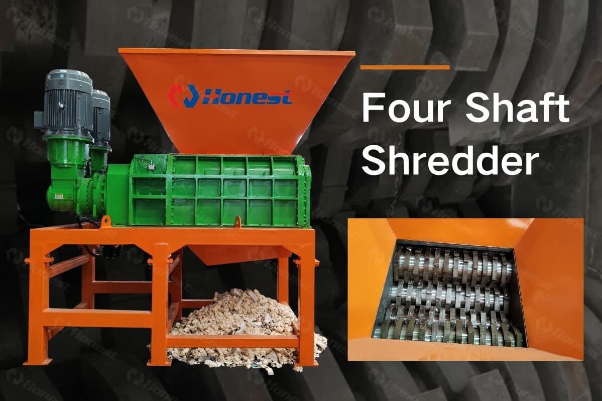 Four Shaft Shredder