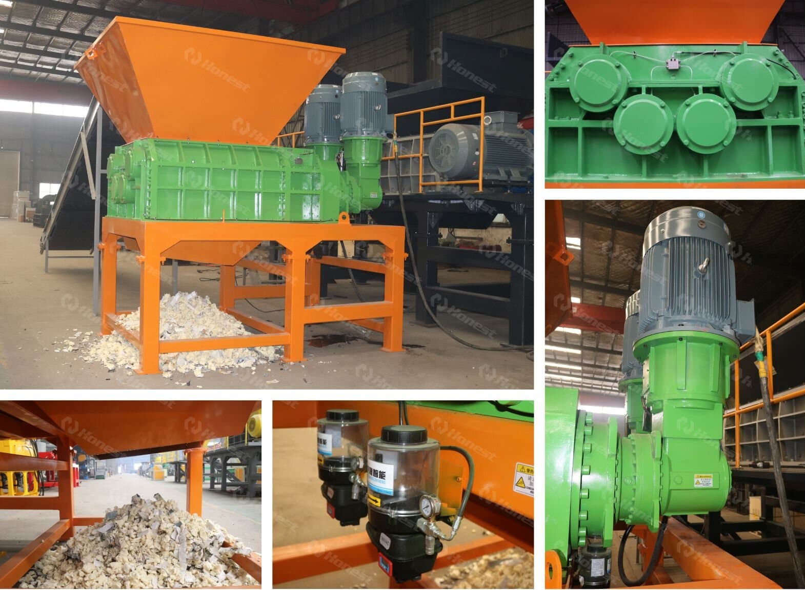 Four Shaft Shredder-Factory Site Overview