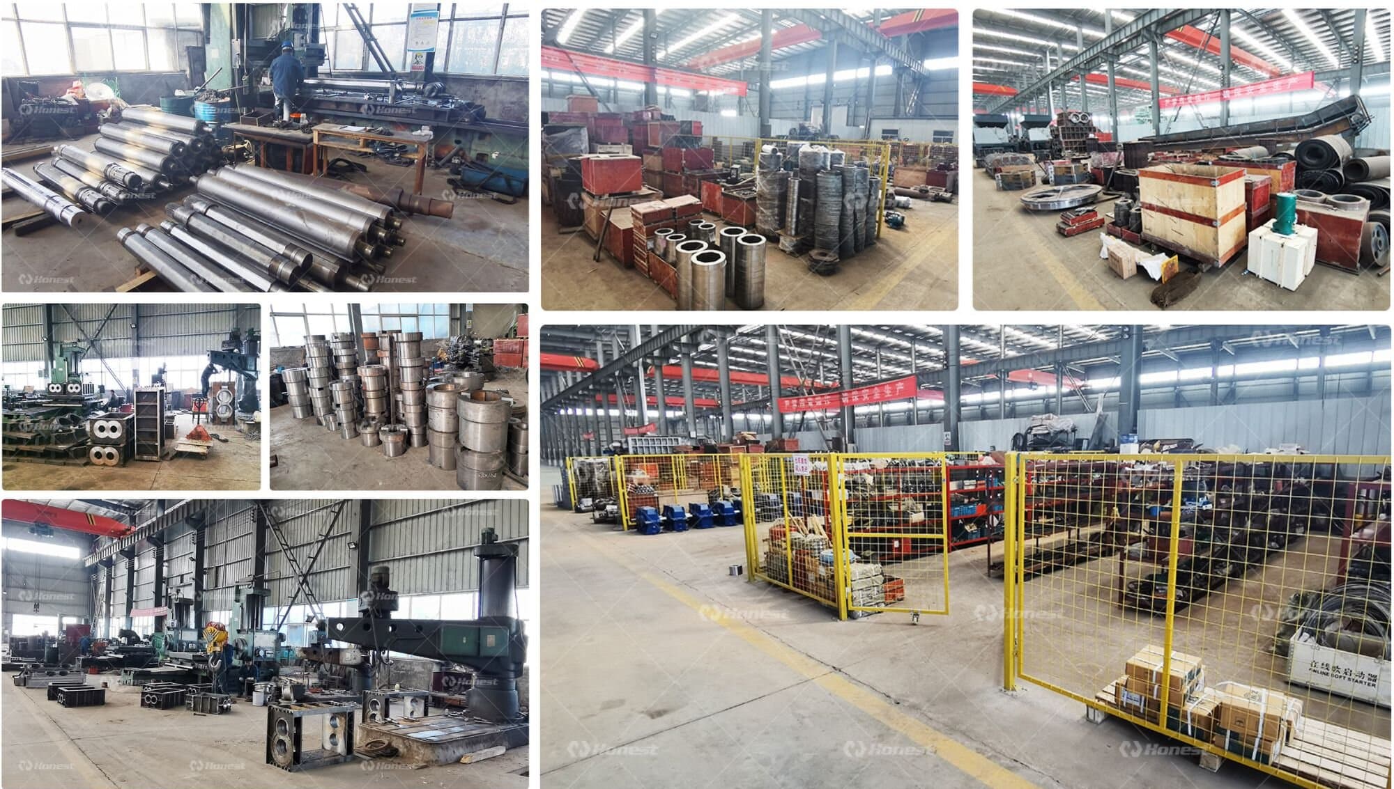 Horizontal Hammer Crusher-Factory Site Overview