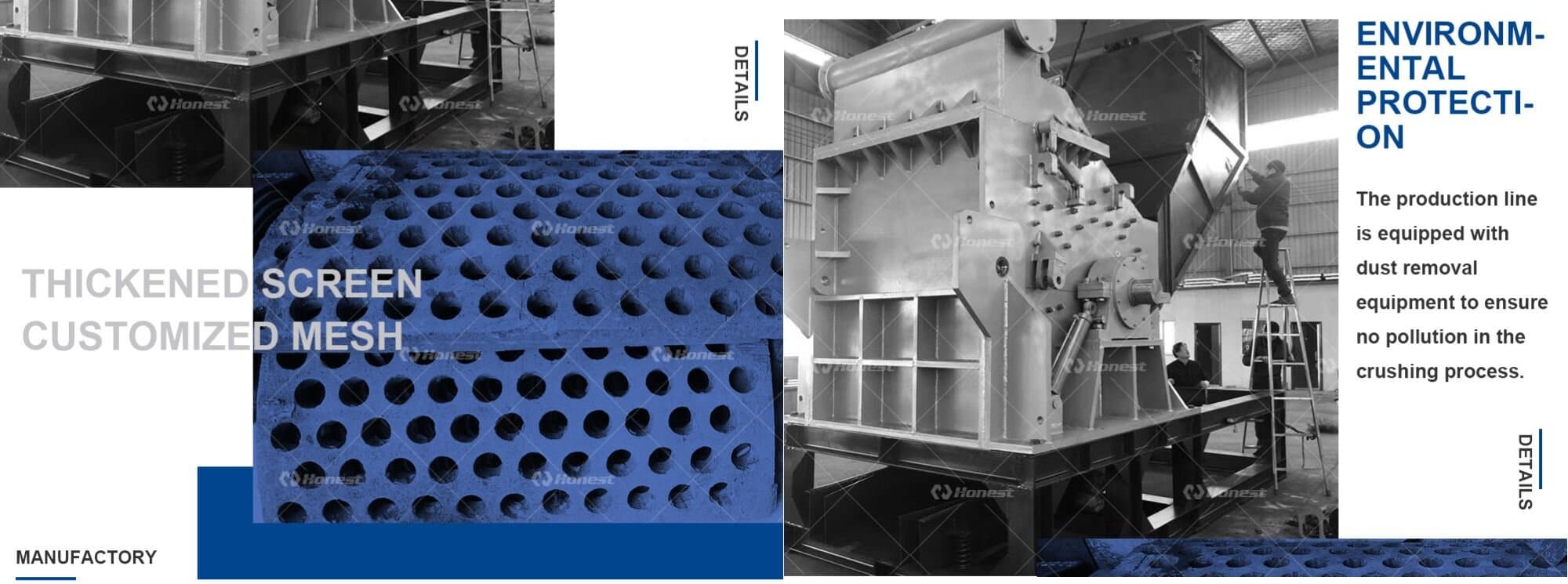 Horizontal Hammer Crusher Working Principle