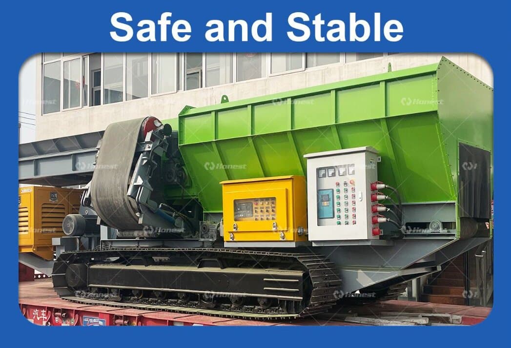 Key components of Mobile Double Shaft Shredder Machine