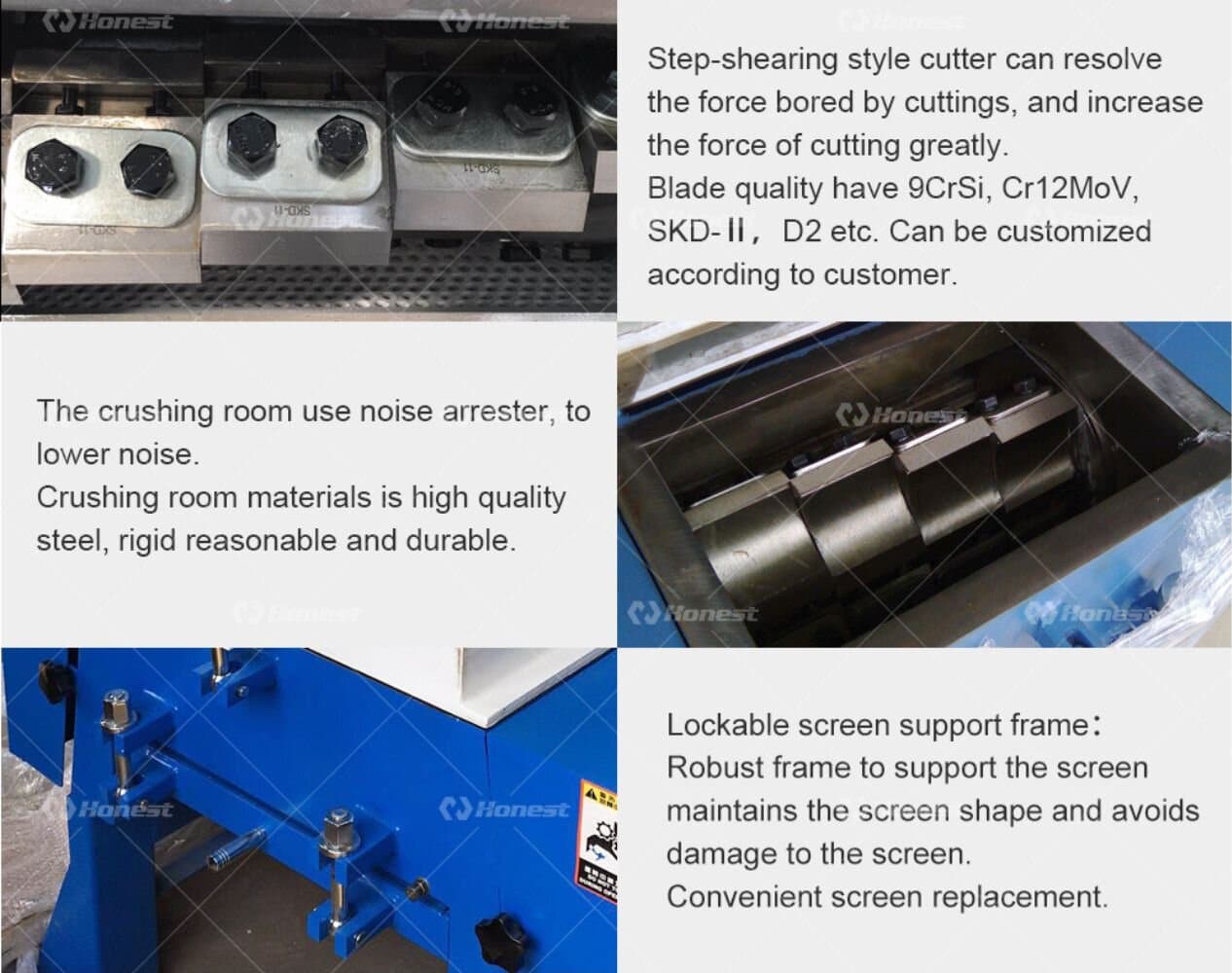 Knife Crusher Machine Working Principle