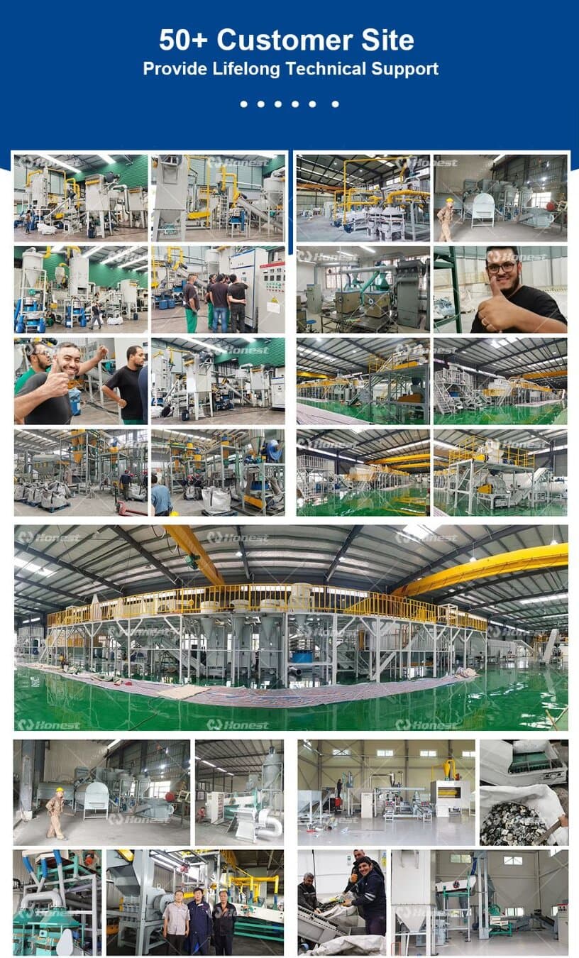 Lithium-ion Battery Recycling Plant-Customers Site Overview
