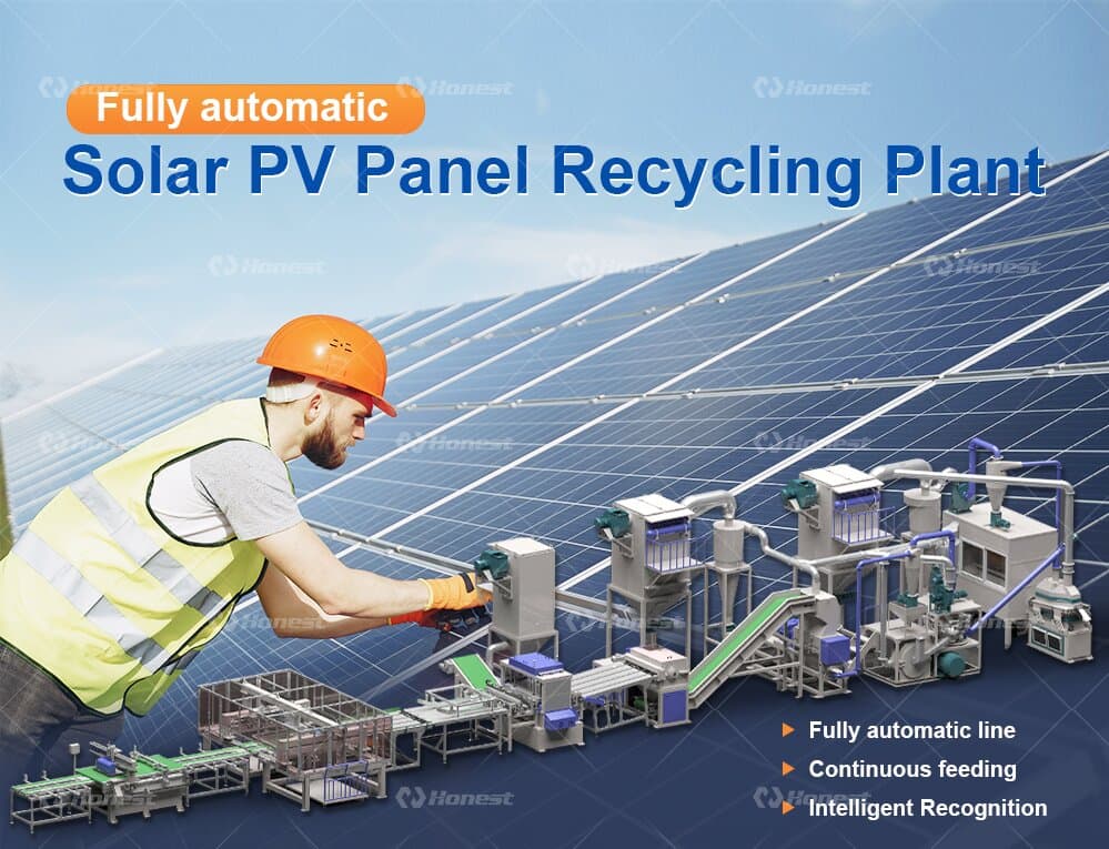 Solar PV Panel Recycling Plant