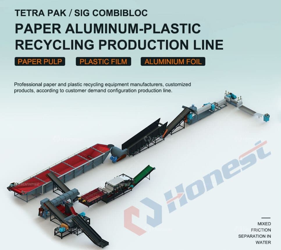Tetra Pak Recycling Plant