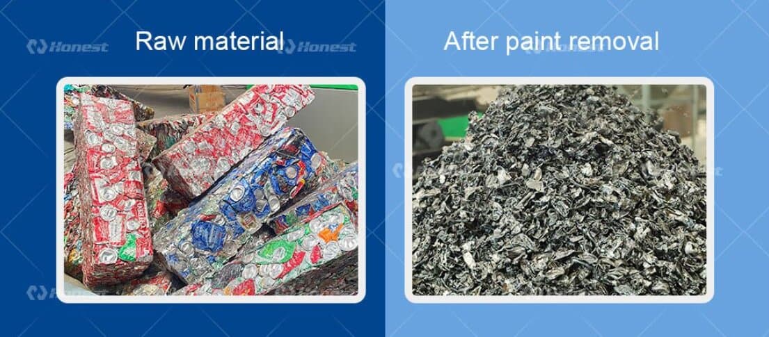 UBC Cans Paint Removing Plant-Final Products