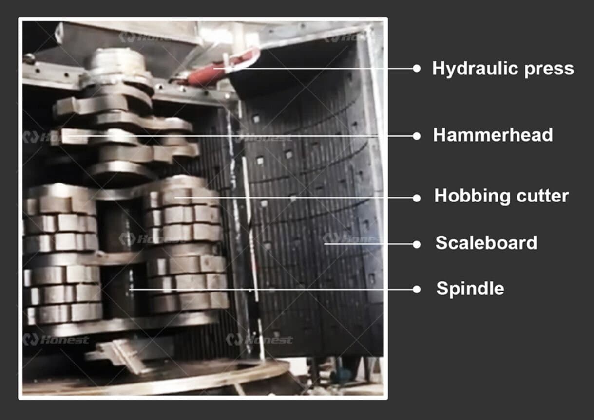 Vertical Hammer Crusher Machine Brief Introduction