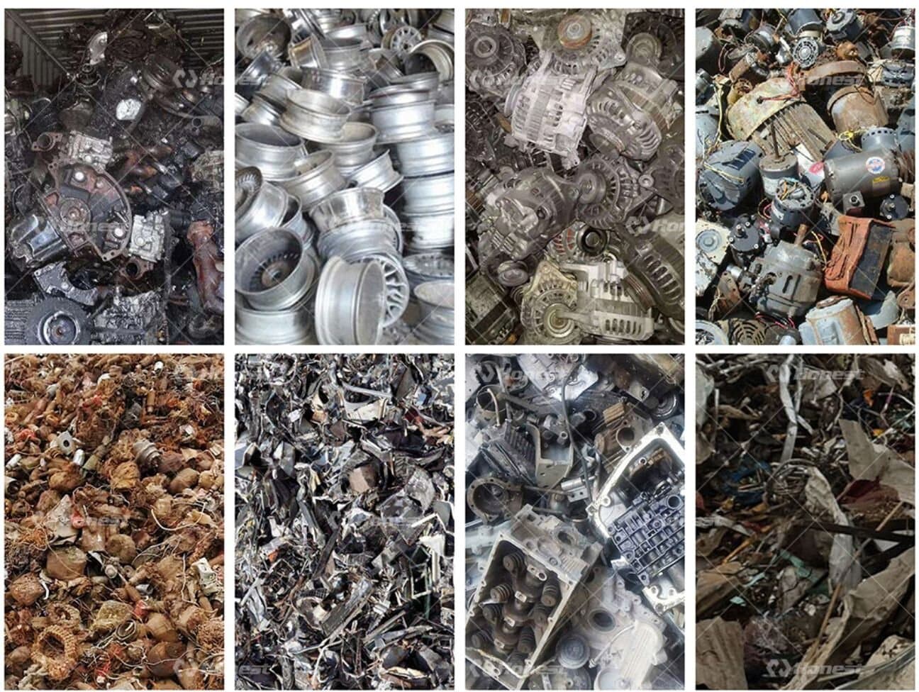 Vertical Hammer Crusher Machine-Raw Material