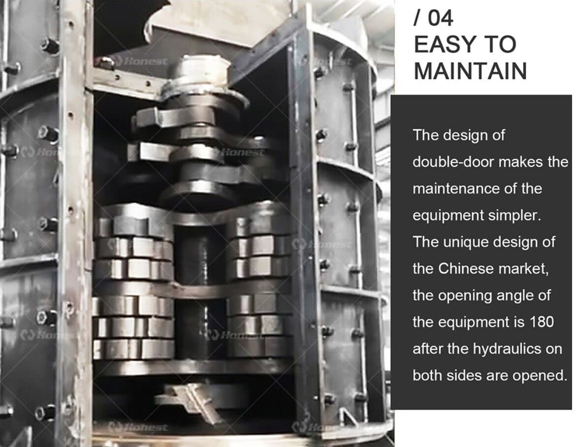 Vertical Hammer Crusher Working Principle