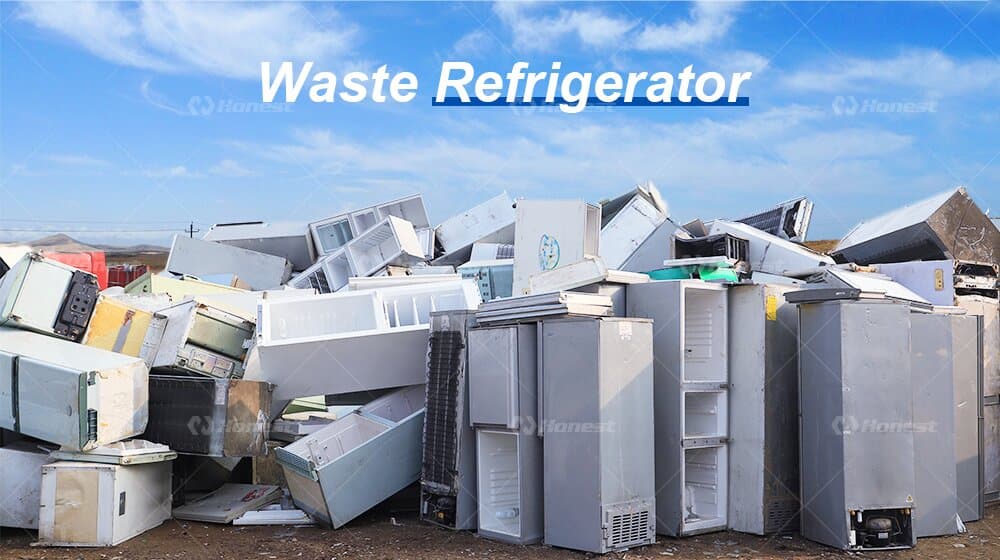 Waste Refrigerator Recycling Plant-Raw Material