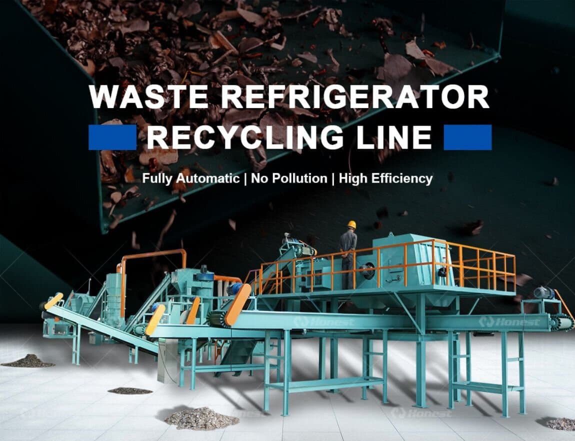 Waste Refrigerator Recycling Plant