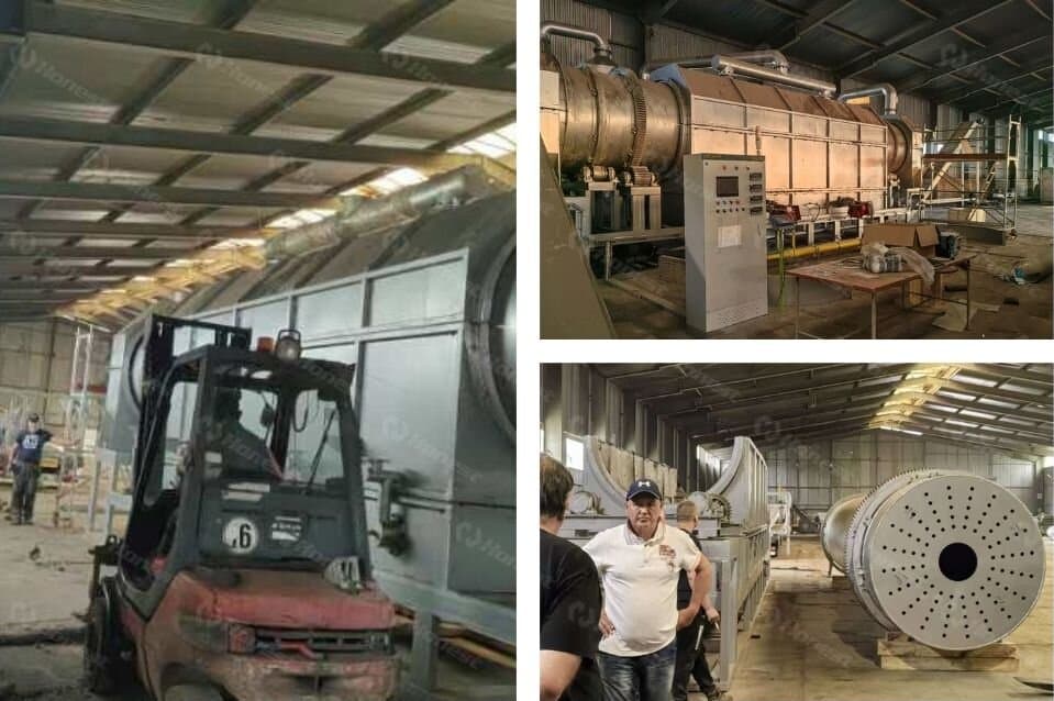 Aluminium UBC Decoating-delaquering line is completed site in Poland