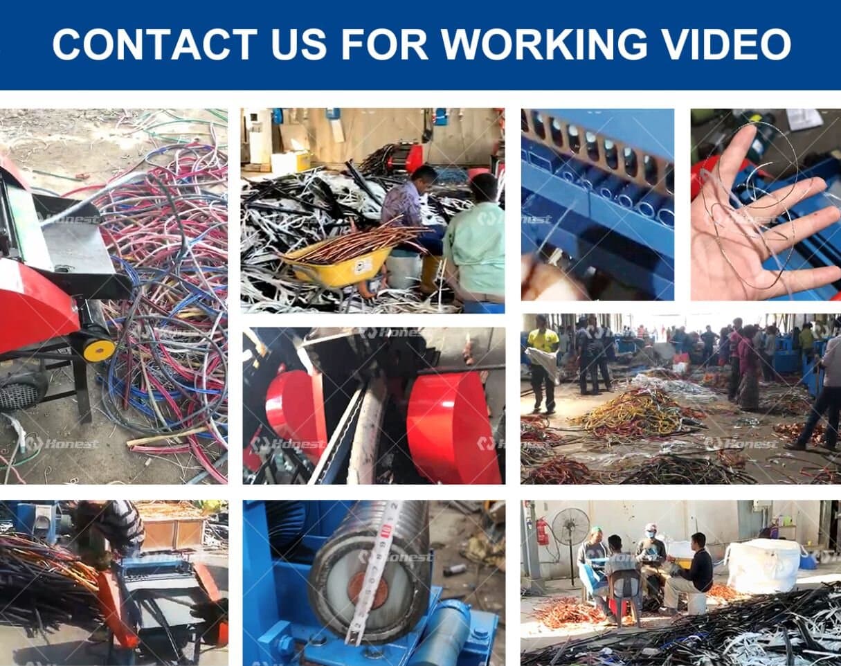 Cable Stripping Customers Site Overview