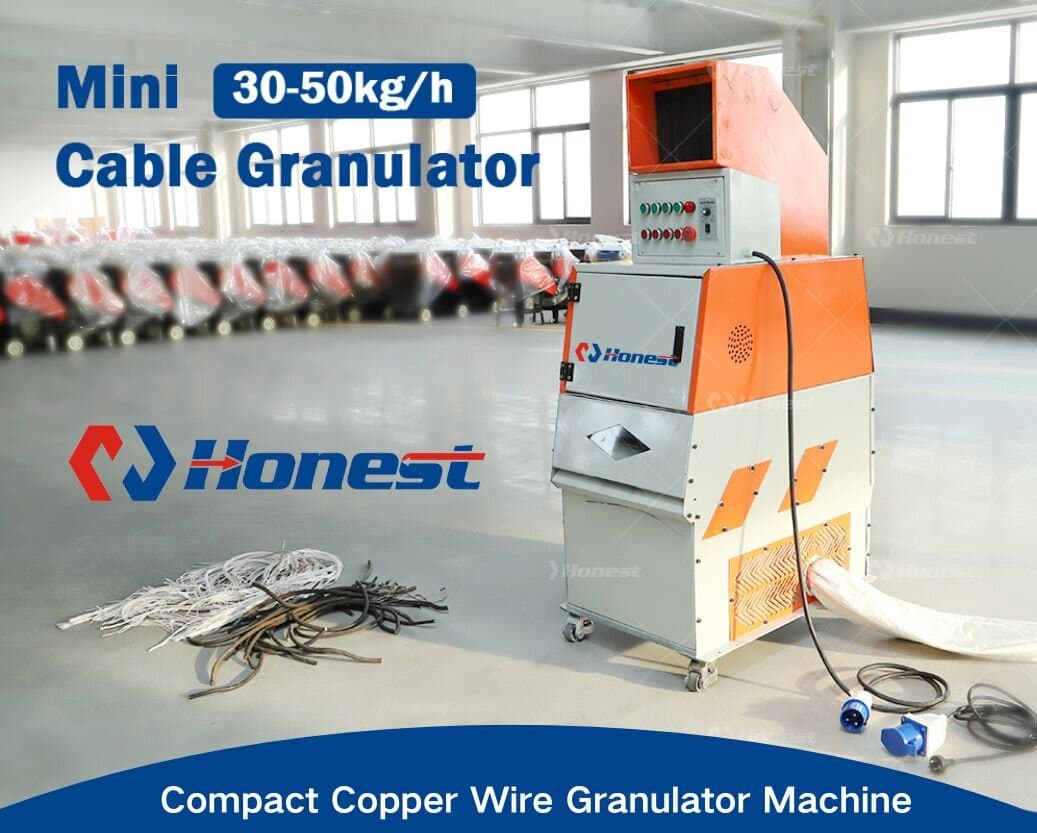 Compact Copper Wire Granulator Machine