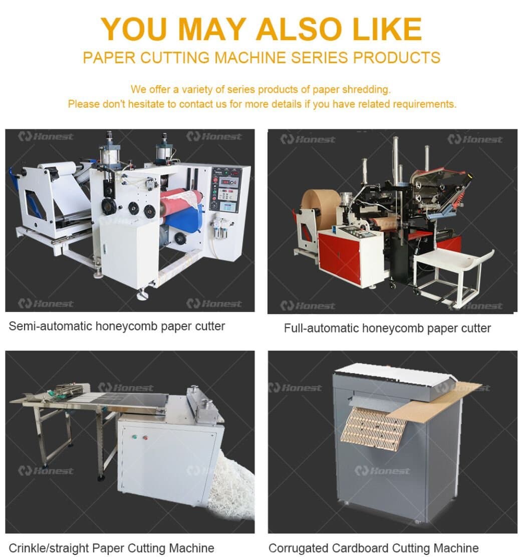 Corrugated paper, honeycomb paper, Corrugated Cardboard Cutting Machine Recommended