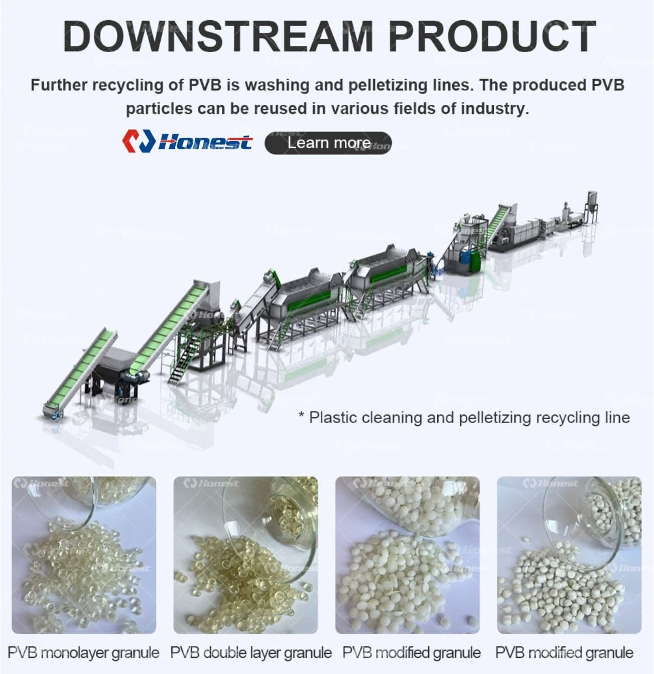 Customized design Windshield Recycling Systems Laminated Glass Separator