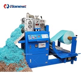 Fully Automatic Crinkle Paper Shredder Cut Machines