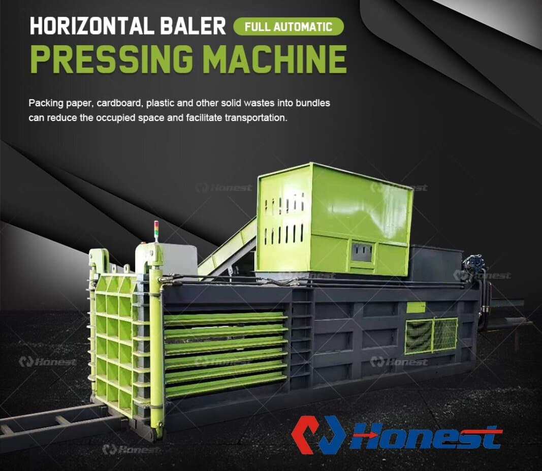Horizontal Baler Machine