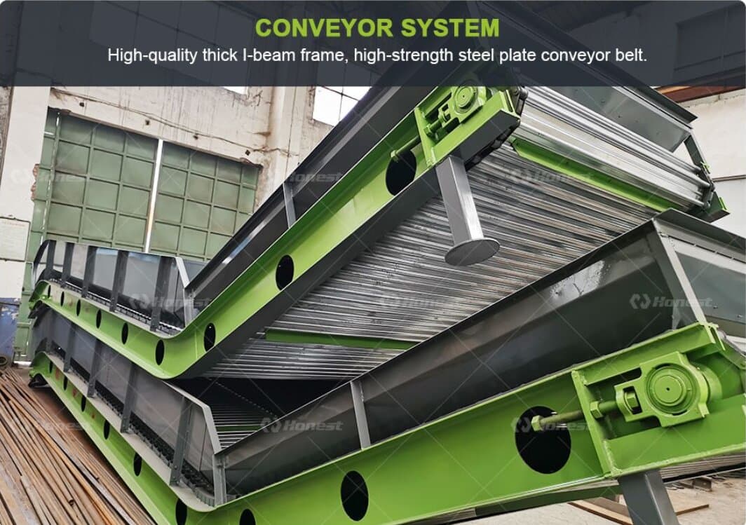Key components of Horizontal Baler Machine
