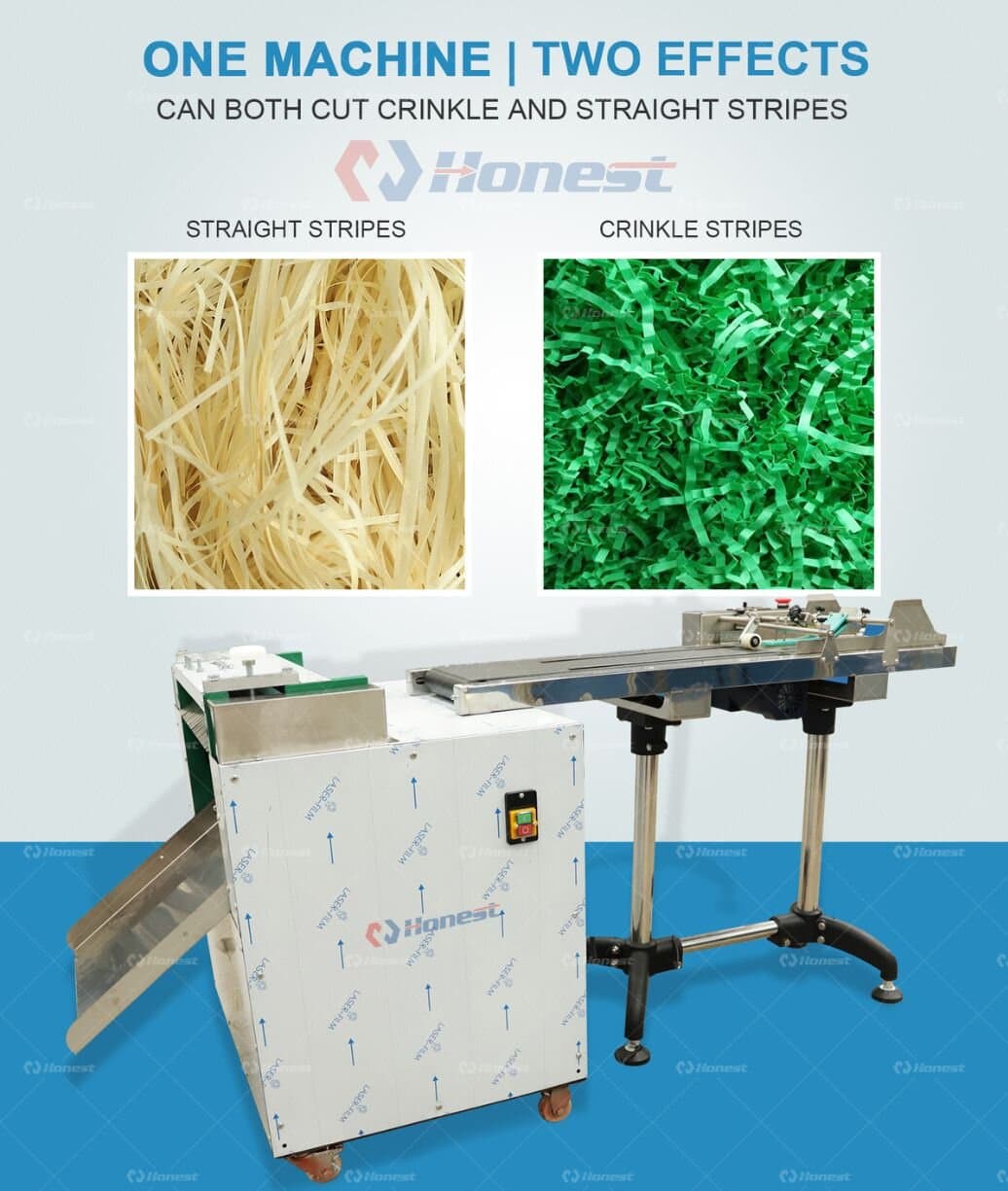 Key components of Small Paper Crinkle Shredder Cut Machines