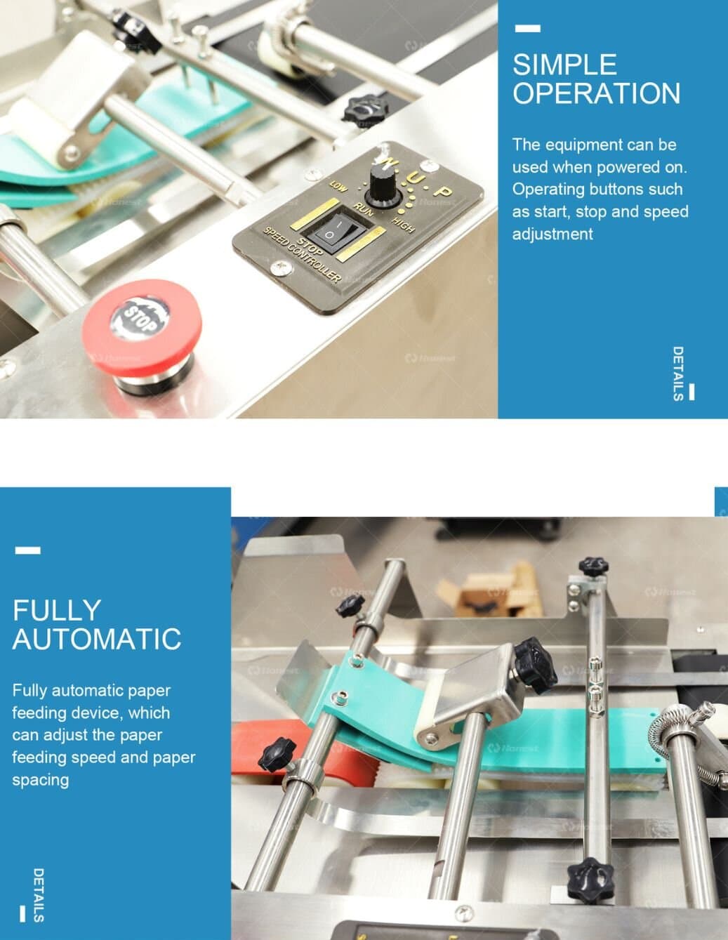 Key components of Small Paper Crinkle Shredder Cut Machines