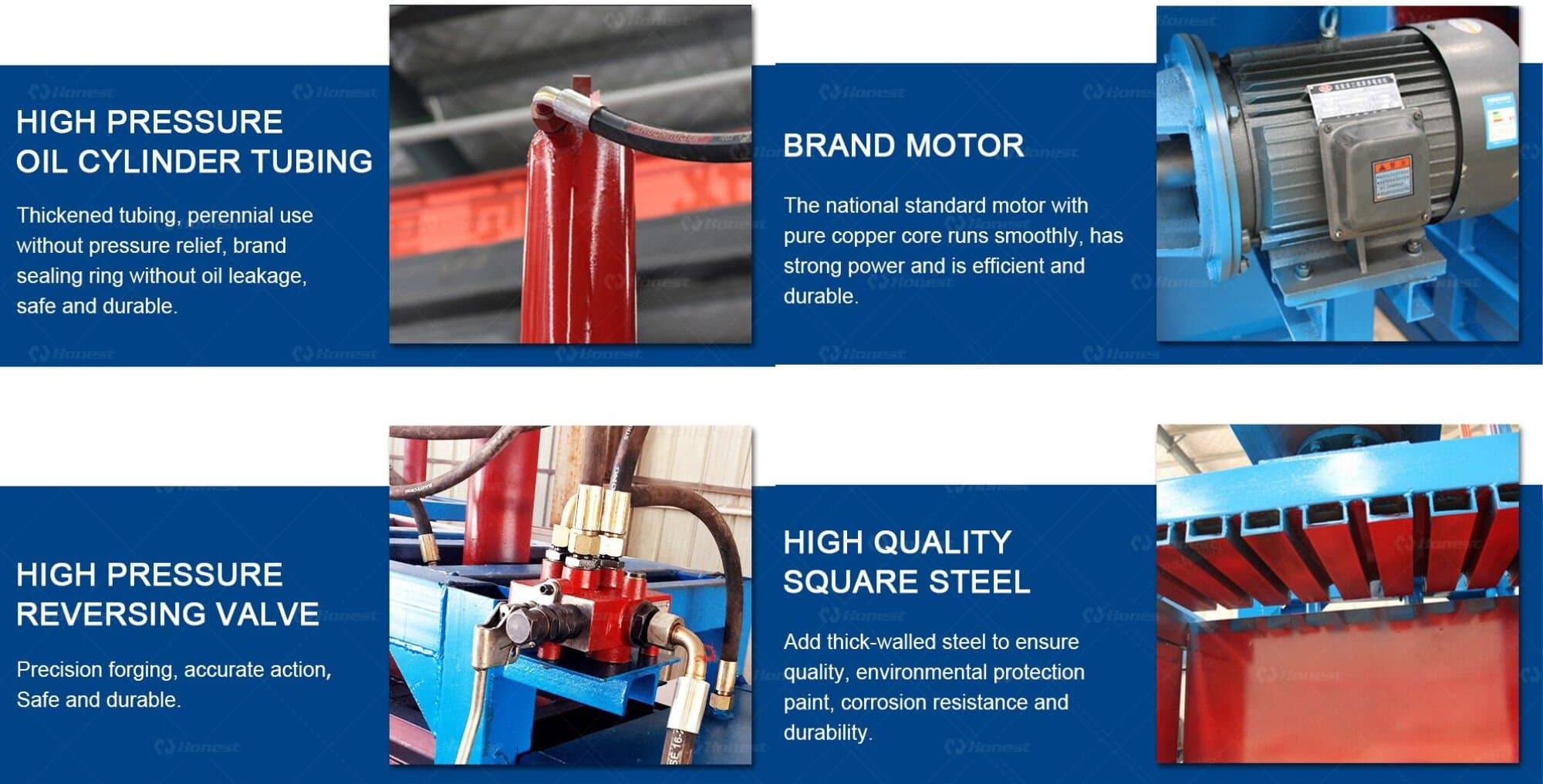 Key components of Vertical Baler Machine