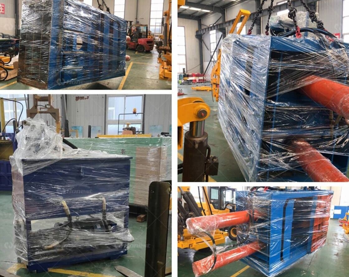 Key components of Vertical Baler Machine