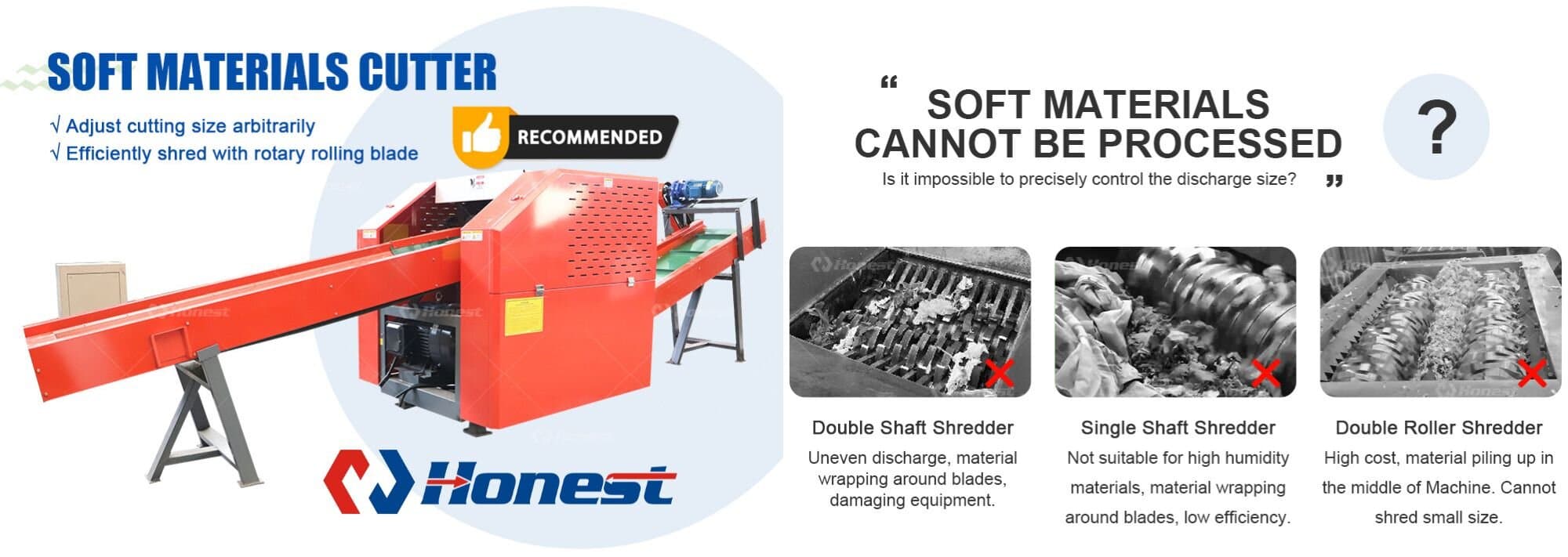 Key components of soft material cutting machine