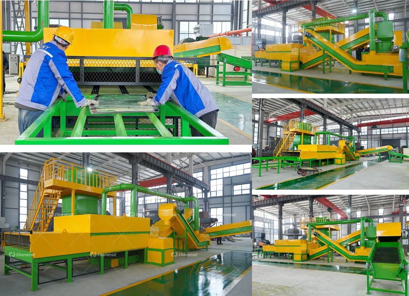 Laminated  Windshield PVB Film Separating Equipment -workshop site
