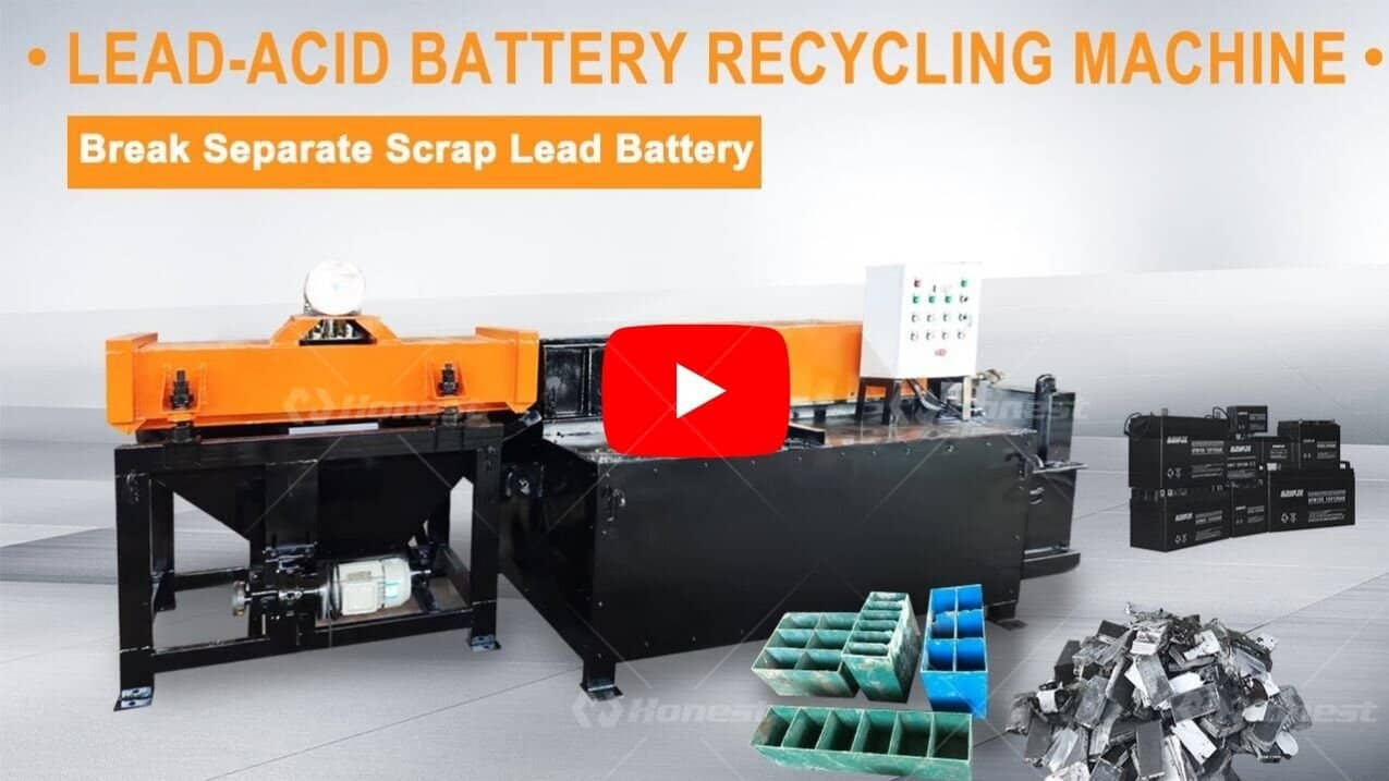 Lead-Acid Battery Recycling Plant-video