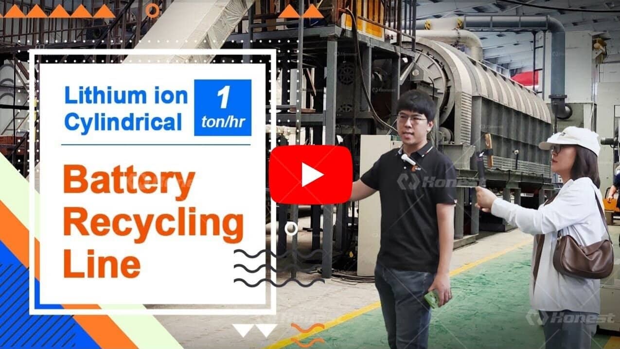Lithium-ion Battery Recycling Plant-video