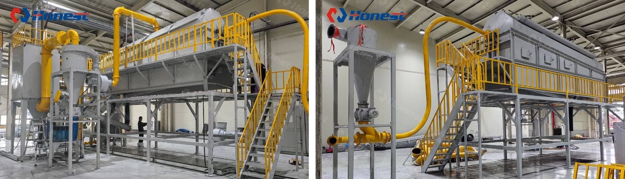 Lithium ion battery scrap reprocessing machine for recycling