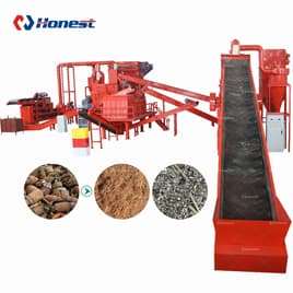 Scrap Motor Rotor Stator Recycling Line