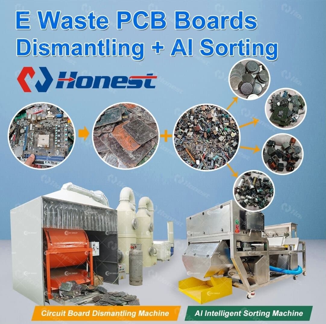 Newly Upgraded PCB Components Dismantling Machine