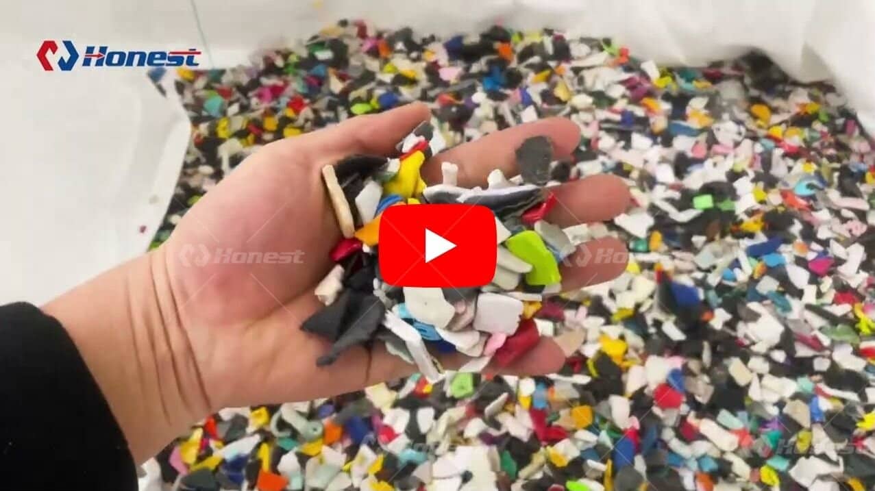 Plastic Sorting and Recycling Plant-video