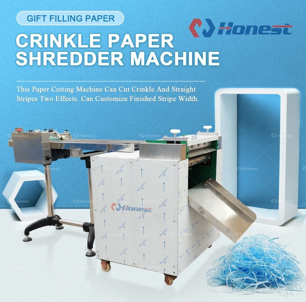 Small Crinkle Paper Shredder Cut Machine