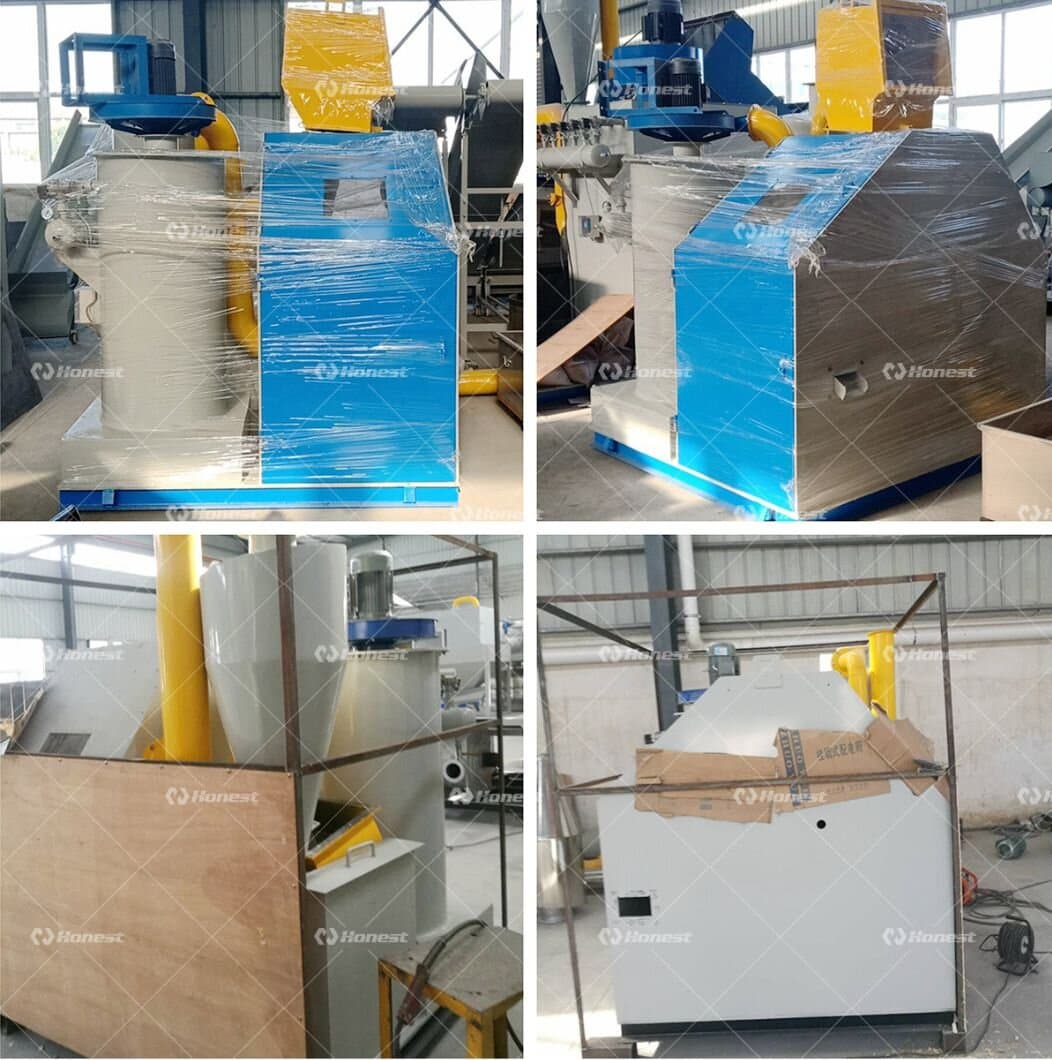 Small Electric Cable Granulator Machine-Customers Site Overview