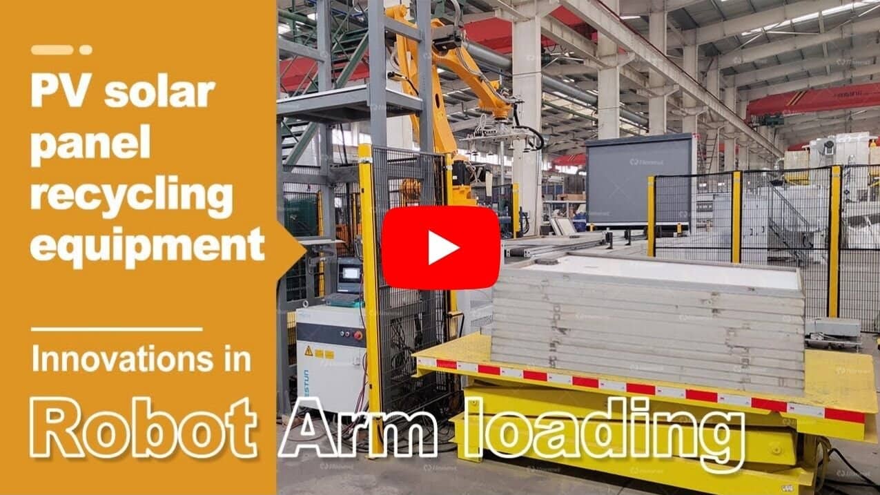 Solar PV Panel Recycling Plant-video