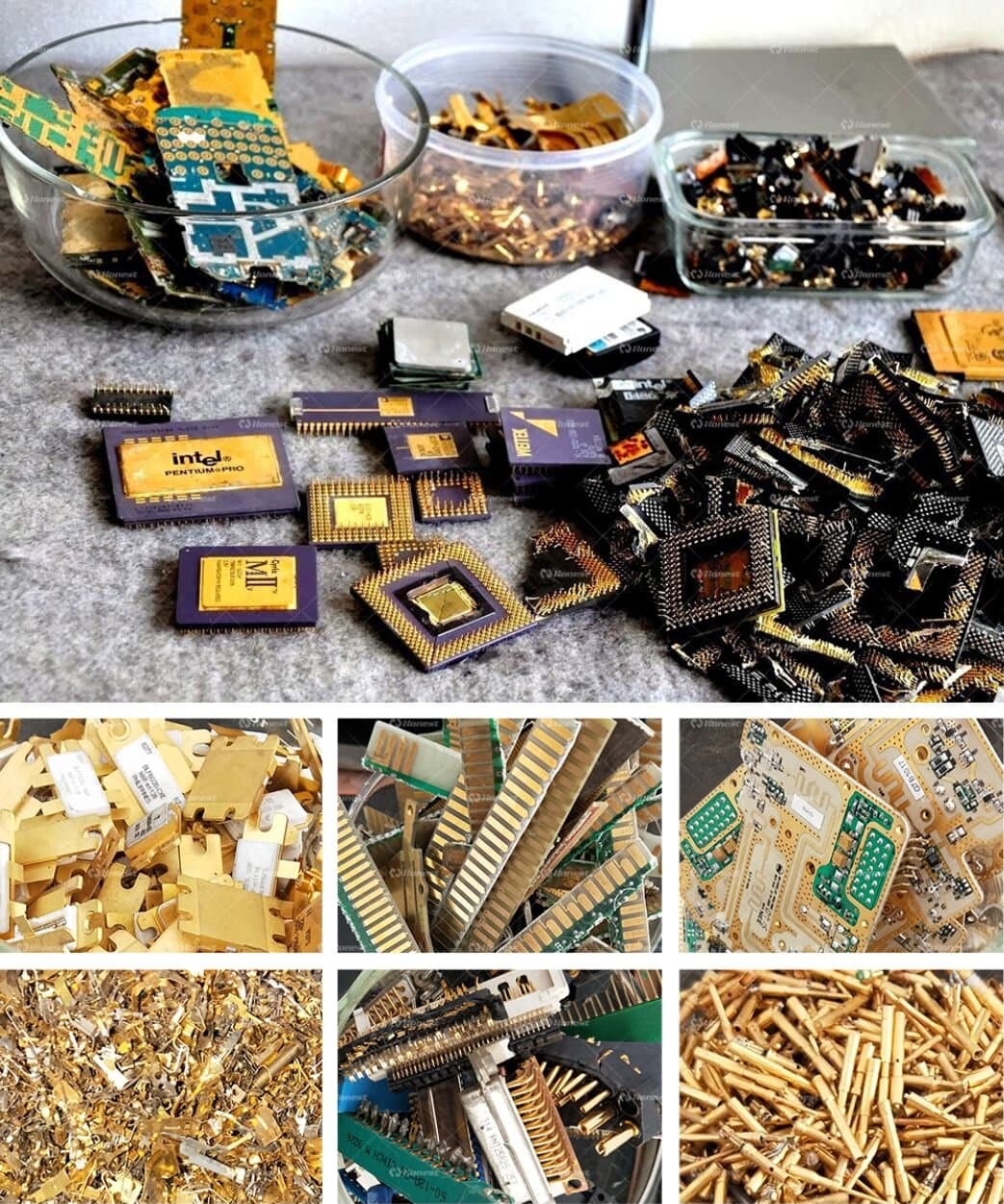 Surface Gold Deplating Stripping Machine-Finished Products and Application Scenarios Display