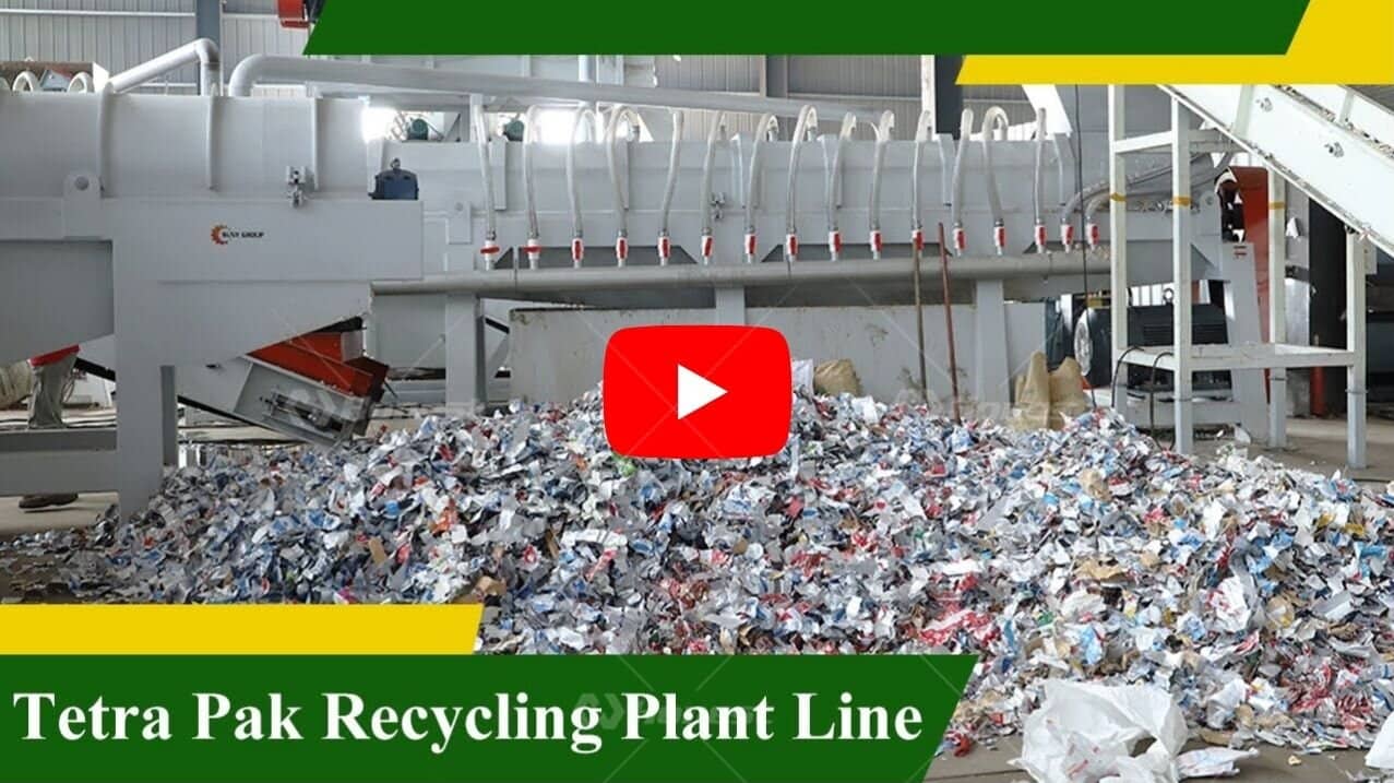 Tetra Pak Recycling Plant-video