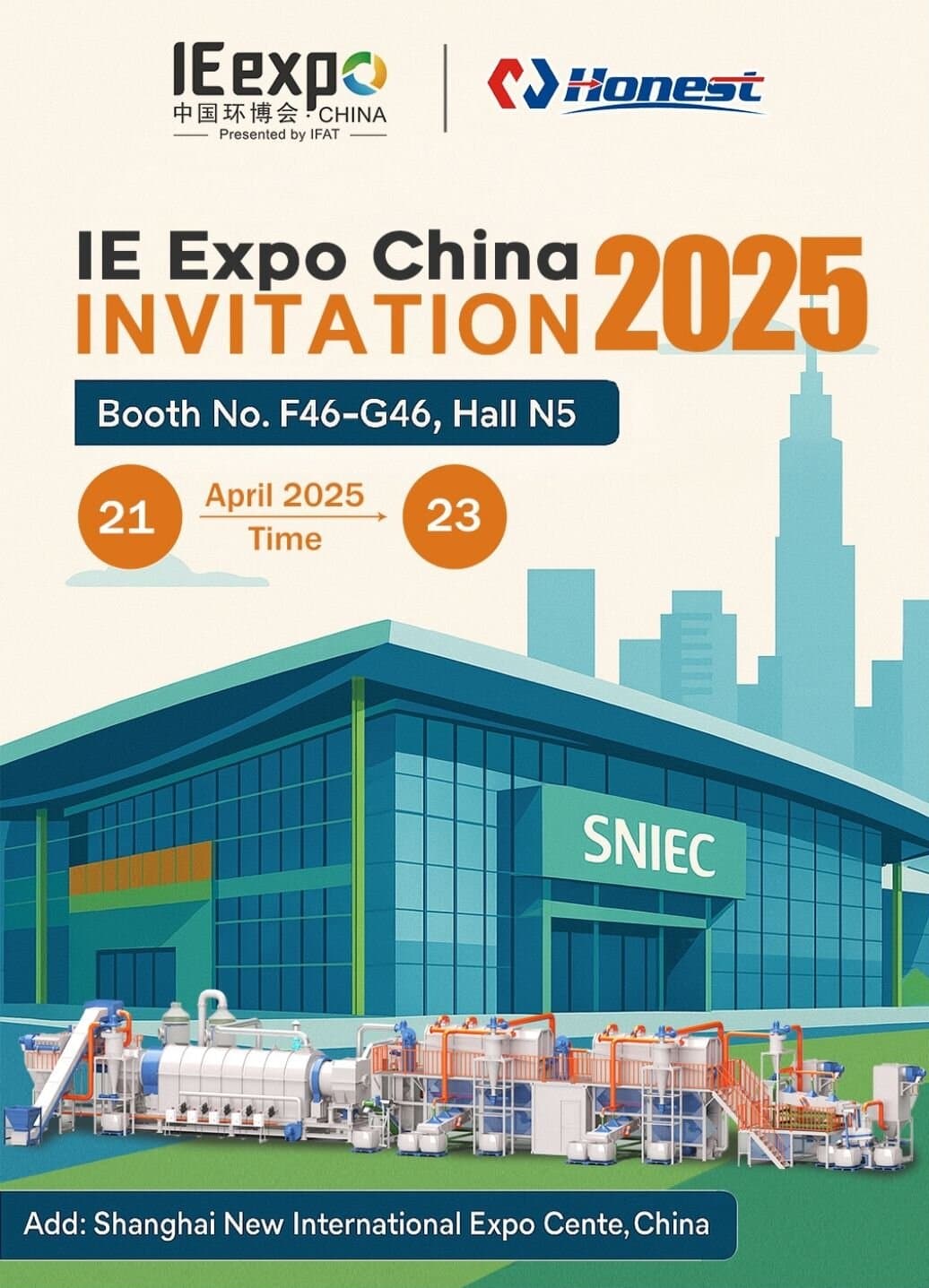 Explore Recycling Innovation with Henan Honest at IE Expo 2025