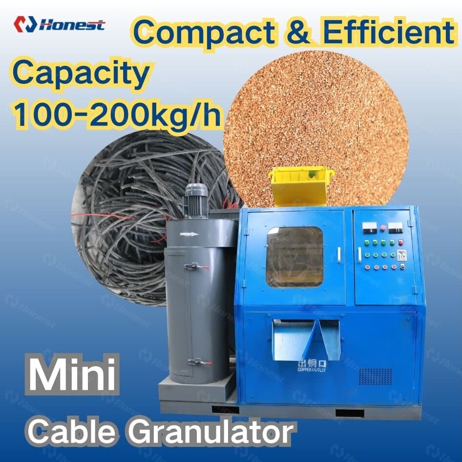 Highest Prifit of Cheap and Small Electric Cable Granulator