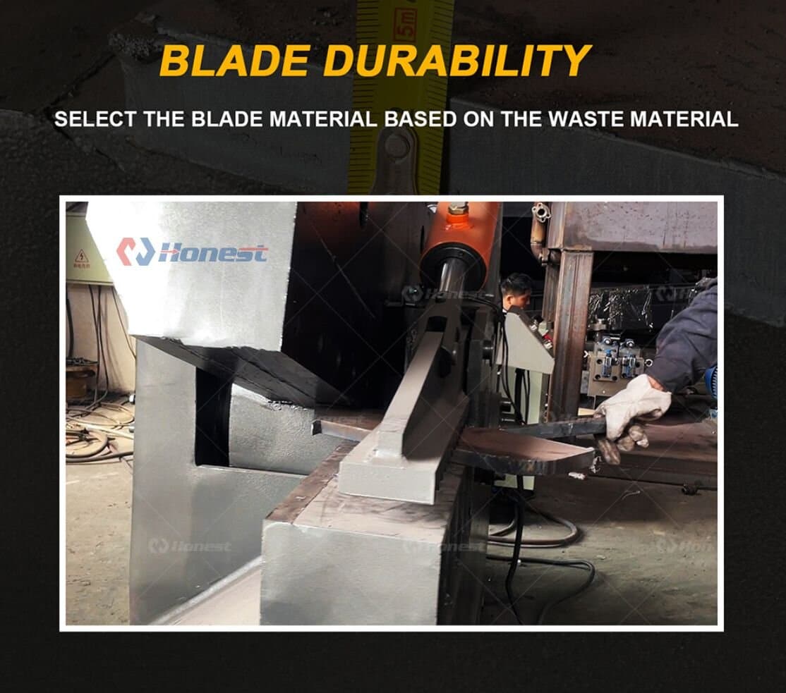 Hydraulic Alligator Shear Machine Features Description